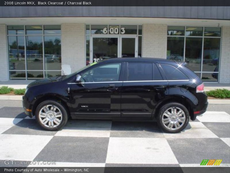 Black Clearcoat / Charcoal Black 2008 Lincoln MKX