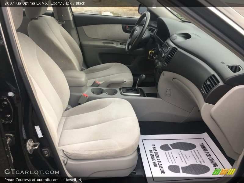 Ebony Black / Black 2007 Kia Optima EX V6