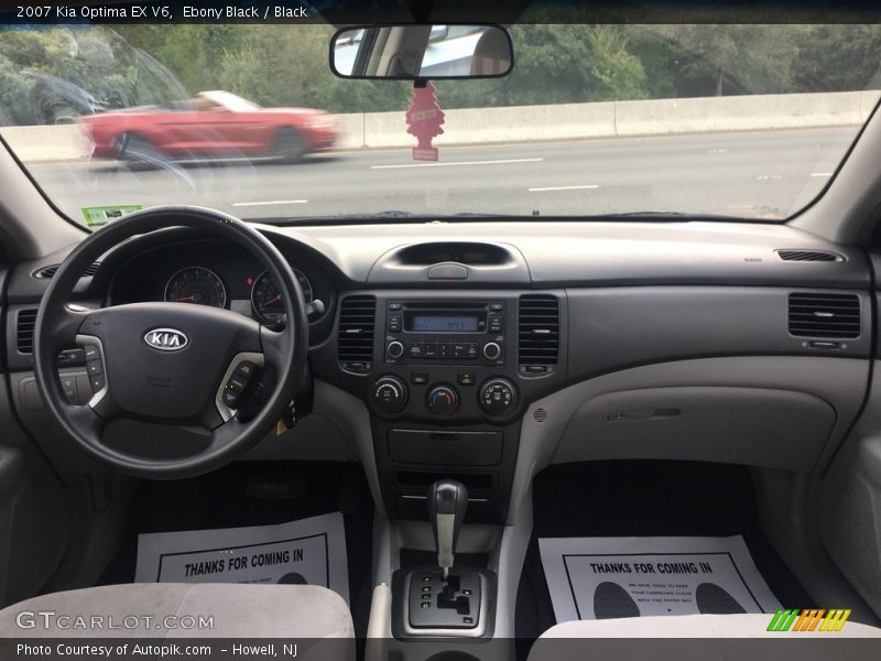 Ebony Black / Black 2007 Kia Optima EX V6