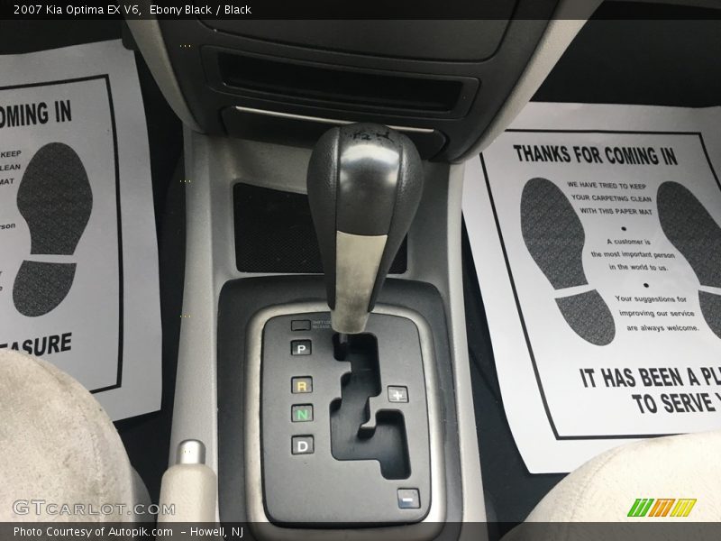 Ebony Black / Black 2007 Kia Optima EX V6