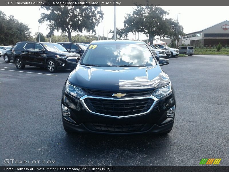 Mosaic Black Metallic / Medium Ash Gray 2019 Chevrolet Equinox LT