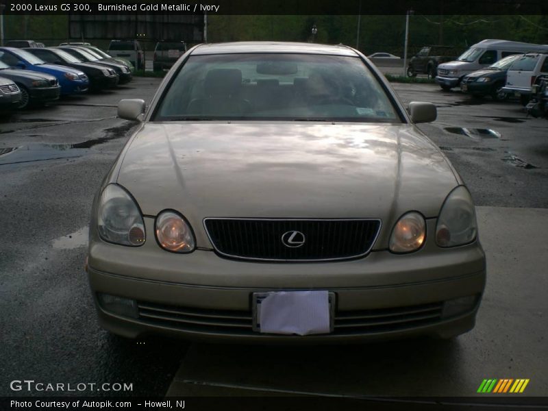 Burnished Gold Metallic / Ivory 2000 Lexus GS 300