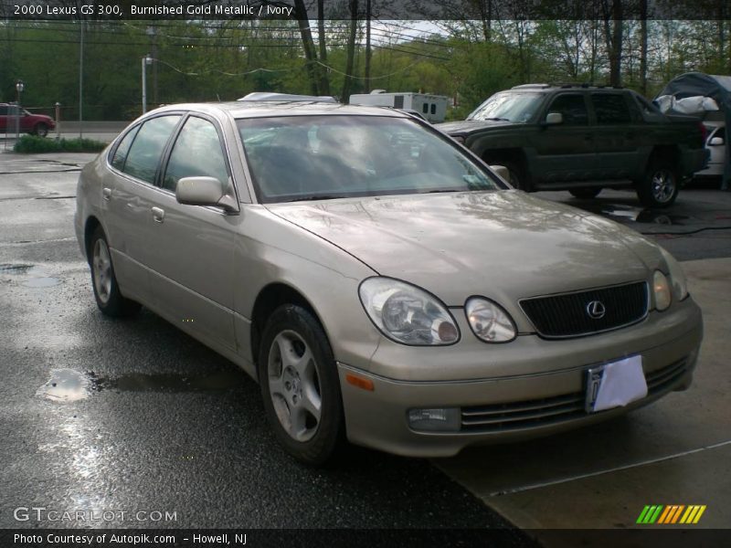 Burnished Gold Metallic / Ivory 2000 Lexus GS 300