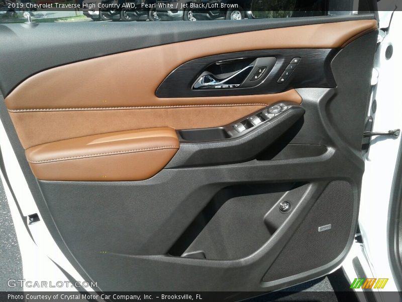 Door Panel of 2019 Traverse High Country AWD