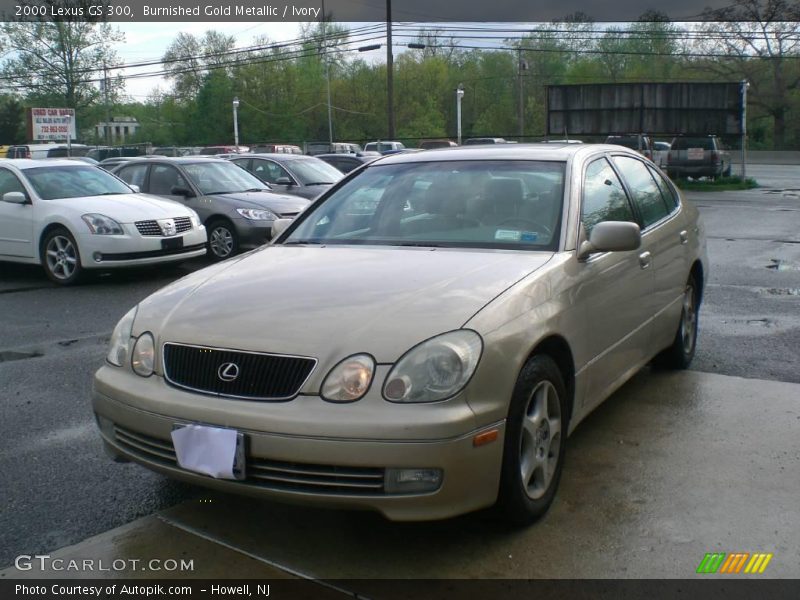 Burnished Gold Metallic / Ivory 2000 Lexus GS 300