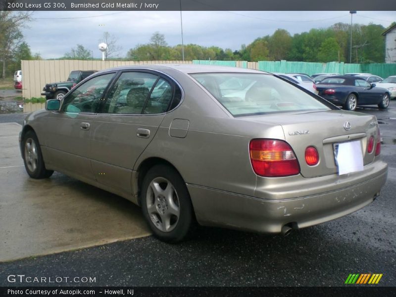 Burnished Gold Metallic / Ivory 2000 Lexus GS 300