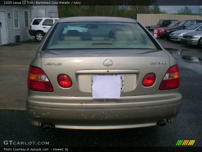 Burnished Gold Metallic / Ivory 2000 Lexus GS 300