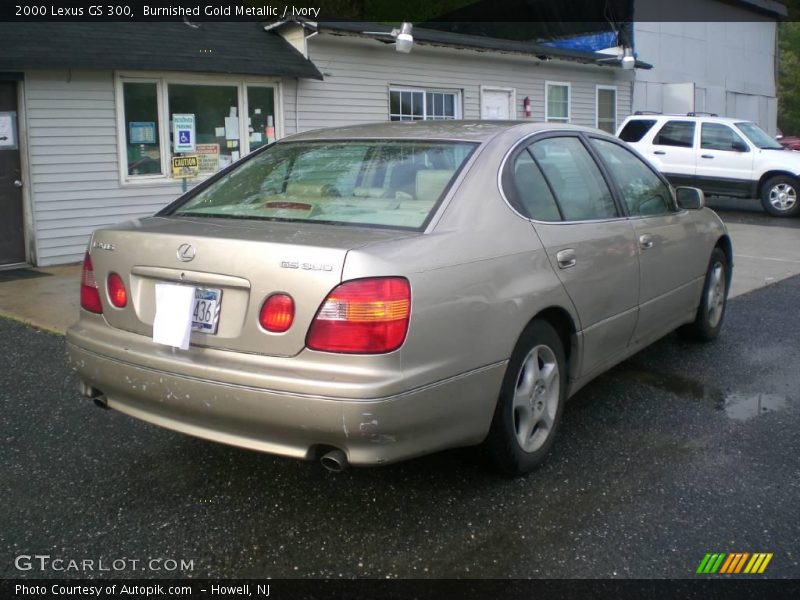 Burnished Gold Metallic / Ivory 2000 Lexus GS 300