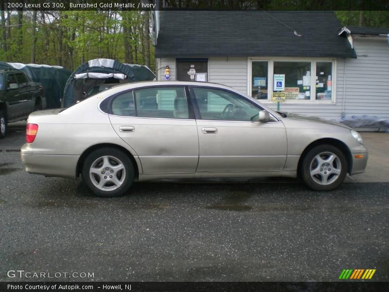 Burnished Gold Metallic / Ivory 2000 Lexus GS 300