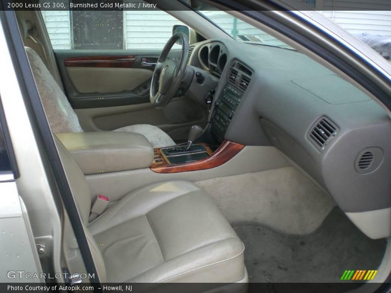 Burnished Gold Metallic / Ivory 2000 Lexus GS 300