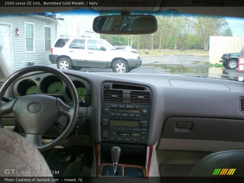 Burnished Gold Metallic / Ivory 2000 Lexus GS 300