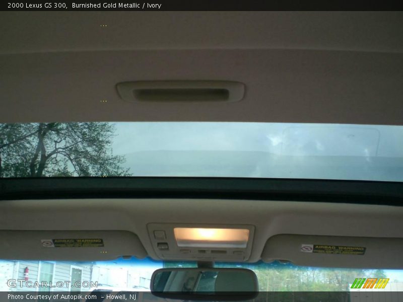 Burnished Gold Metallic / Ivory 2000 Lexus GS 300