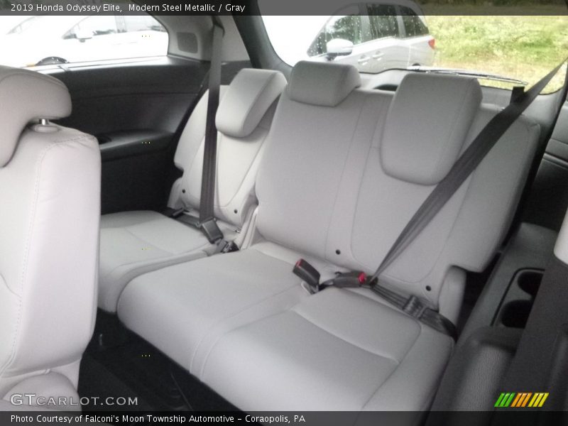 Modern Steel Metallic / Gray 2019 Honda Odyssey Elite