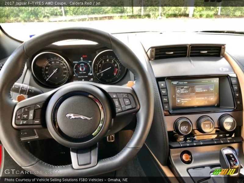 Dashboard of 2017 F-TYPE S AWD Coupe