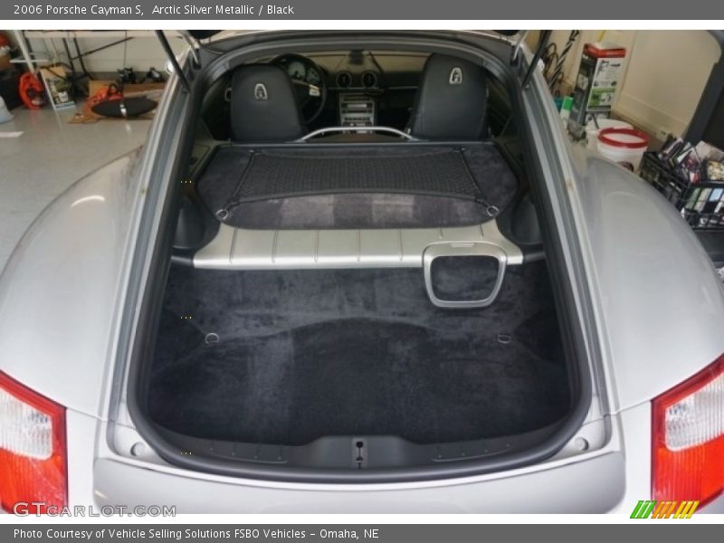 Arctic Silver Metallic / Black 2006 Porsche Cayman S