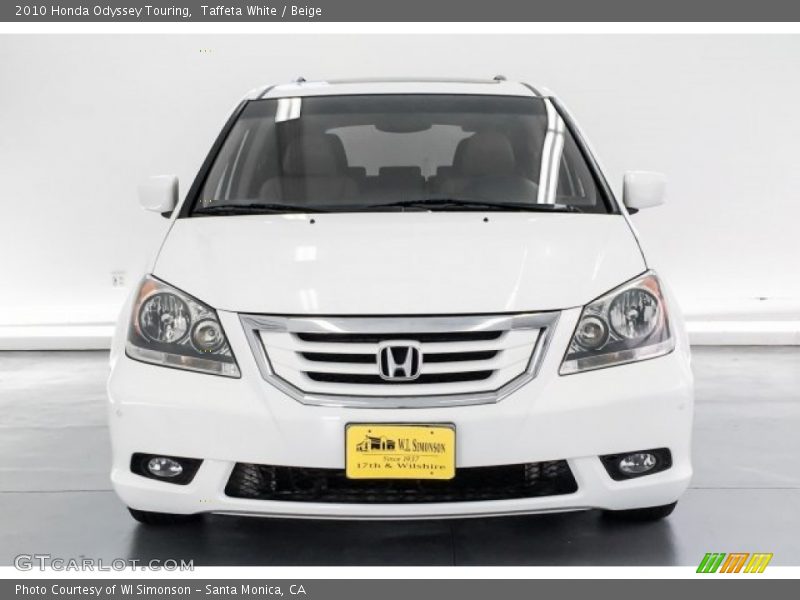 Taffeta White / Beige 2010 Honda Odyssey Touring