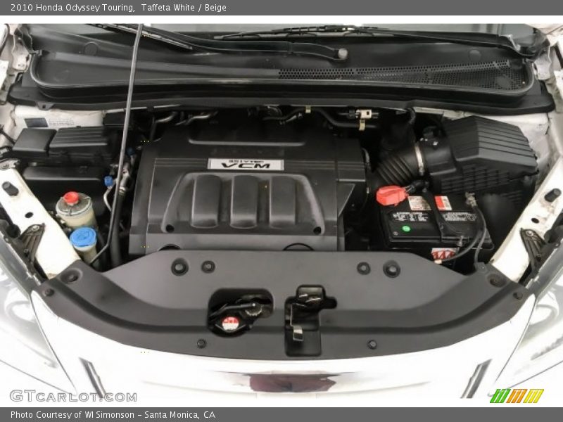 Taffeta White / Beige 2010 Honda Odyssey Touring