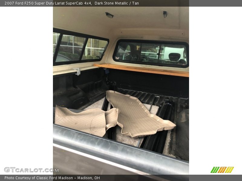 Dark Stone Metallic / Tan 2007 Ford F250 Super Duty Lariat SuperCab 4x4