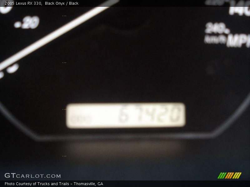 Black Onyx / Black 2005 Lexus RX 330