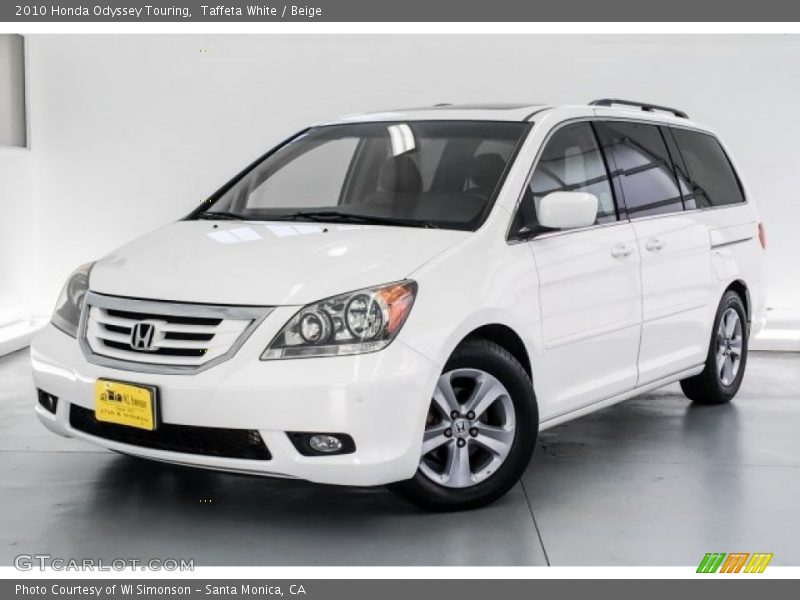 Taffeta White / Beige 2010 Honda Odyssey Touring