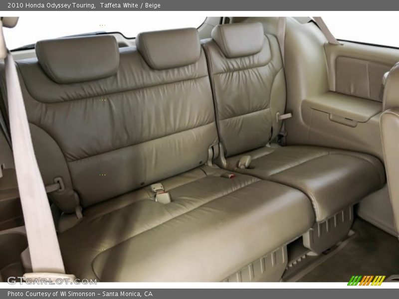 Taffeta White / Beige 2010 Honda Odyssey Touring