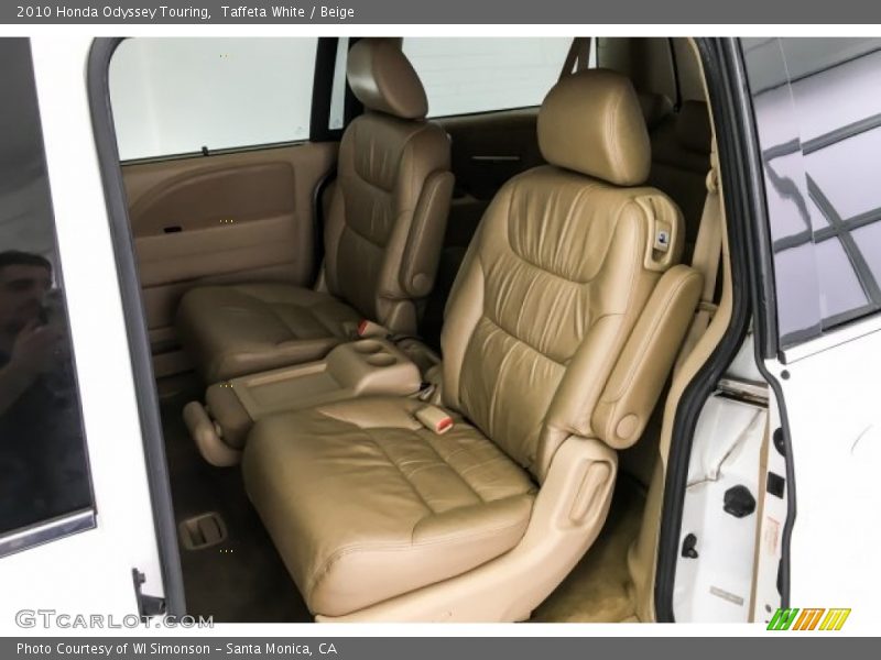 Taffeta White / Beige 2010 Honda Odyssey Touring