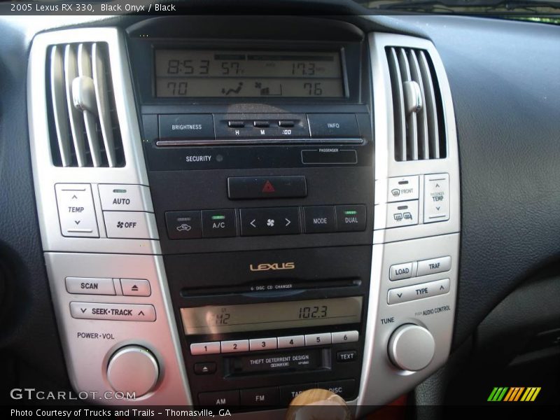 Black Onyx / Black 2005 Lexus RX 330