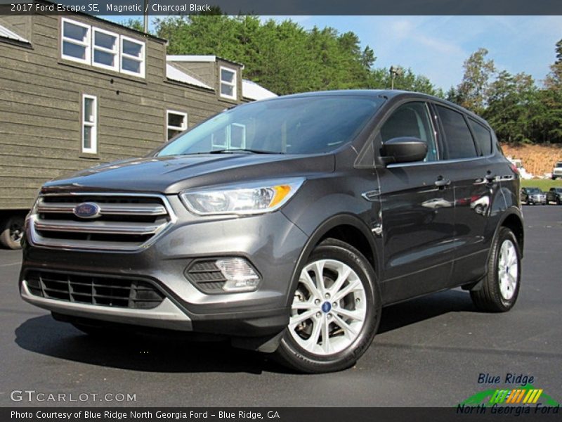 Magnetic / Charcoal Black 2017 Ford Escape SE