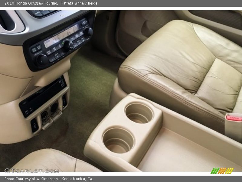 Taffeta White / Beige 2010 Honda Odyssey Touring
