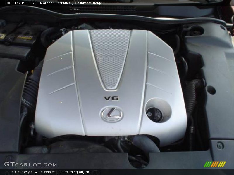 Matador Red Mica / Cashmere Beige 2006 Lexus IS 350