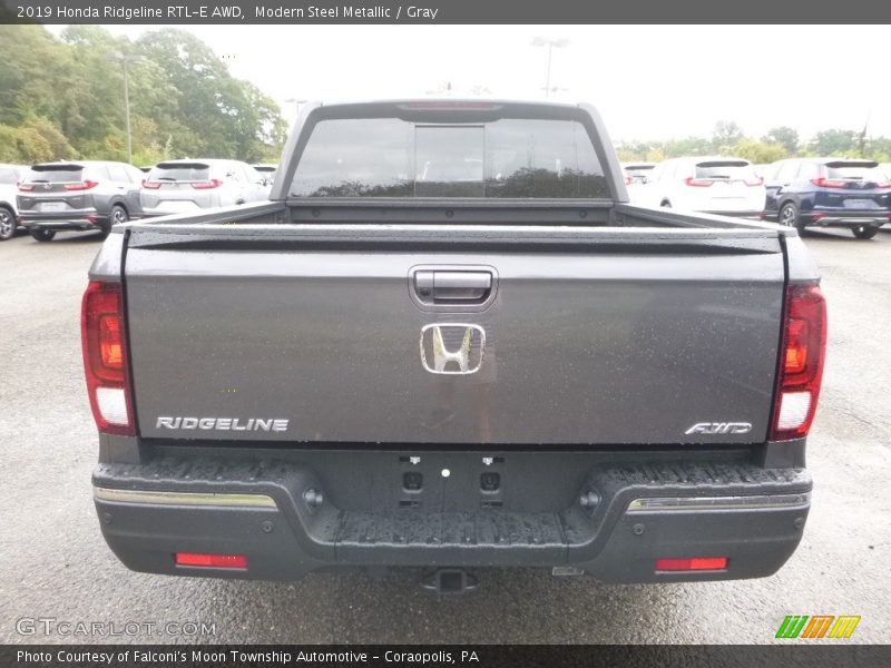 Modern Steel Metallic / Gray 2019 Honda Ridgeline RTL-E AWD