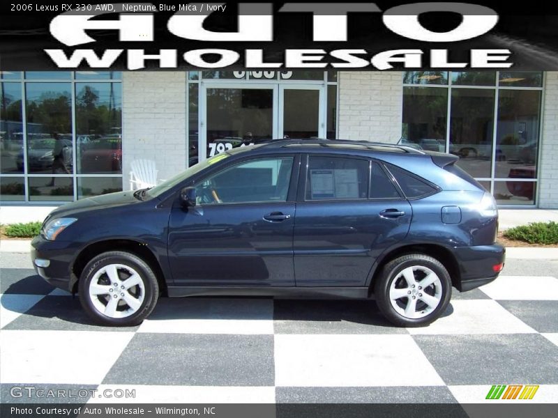 Neptune Blue Mica / Ivory 2006 Lexus RX 330 AWD