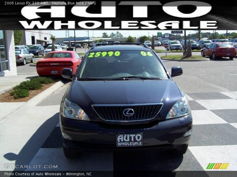 Neptune Blue Mica / Ivory 2006 Lexus RX 330 AWD