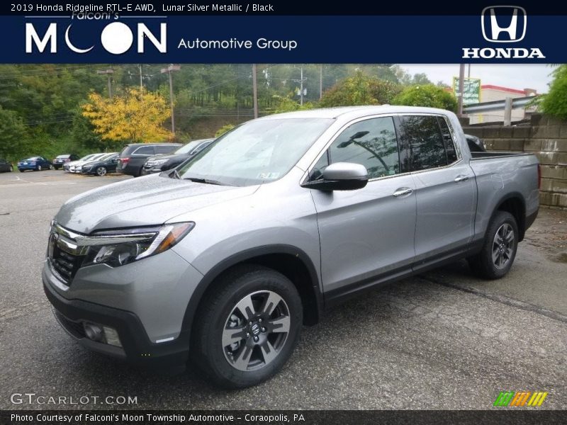 Lunar Silver Metallic / Black 2019 Honda Ridgeline RTL-E AWD