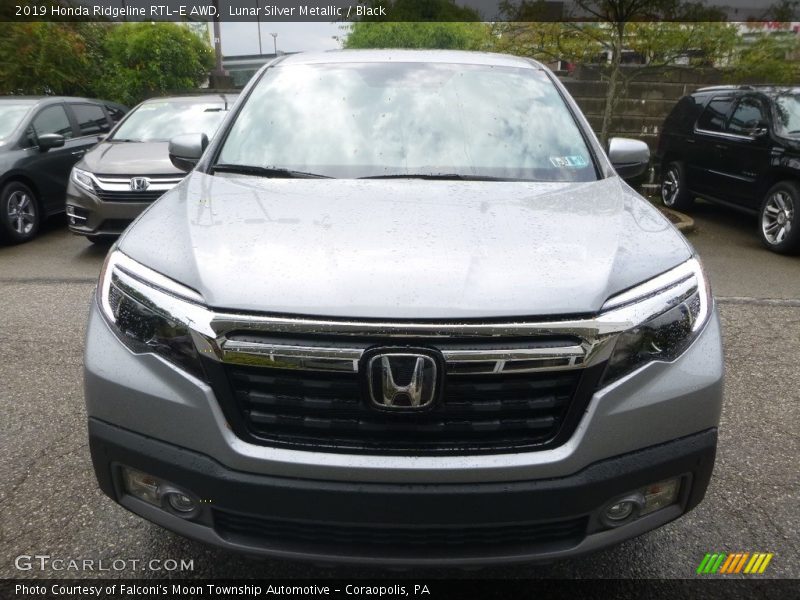 Lunar Silver Metallic / Black 2019 Honda Ridgeline RTL-E AWD