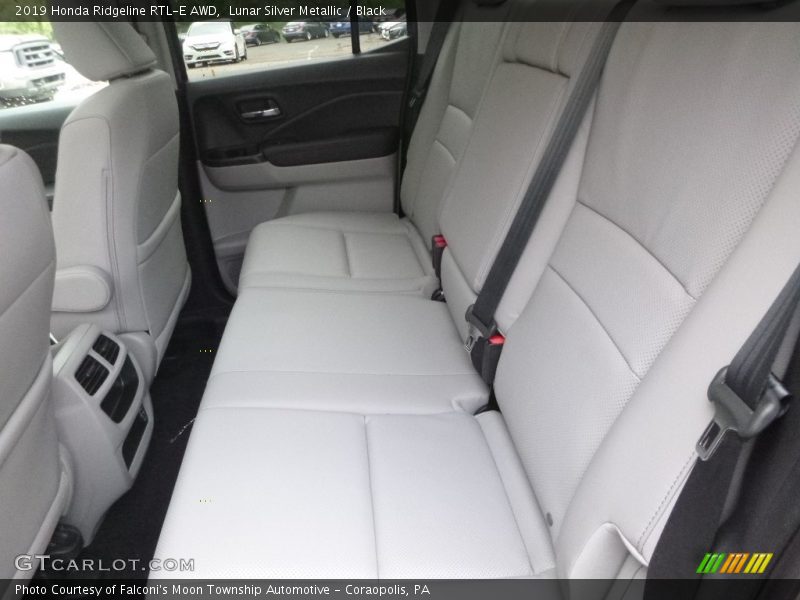 Rear Seat of 2019 Ridgeline RTL-E AWD