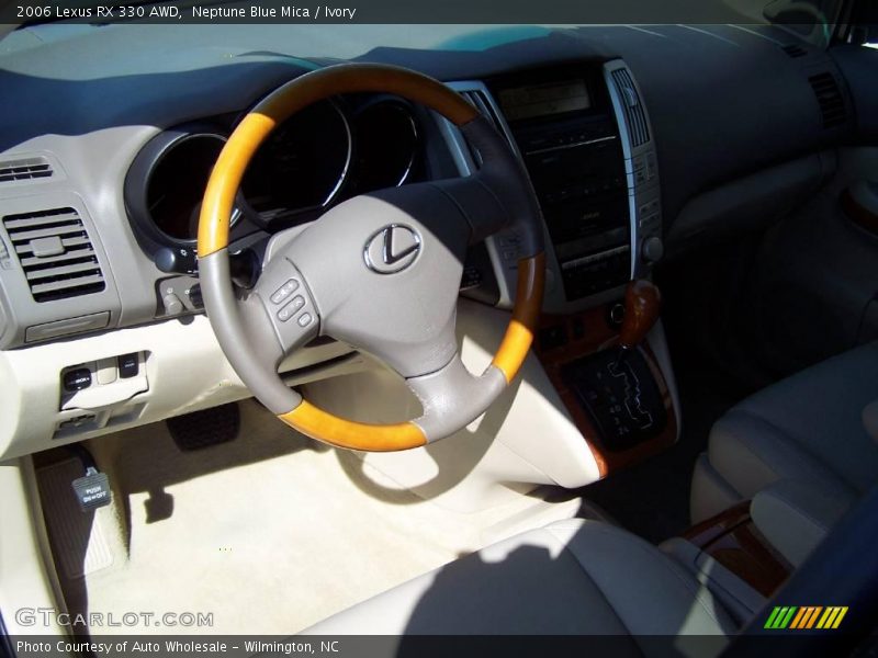 Neptune Blue Mica / Ivory 2006 Lexus RX 330 AWD