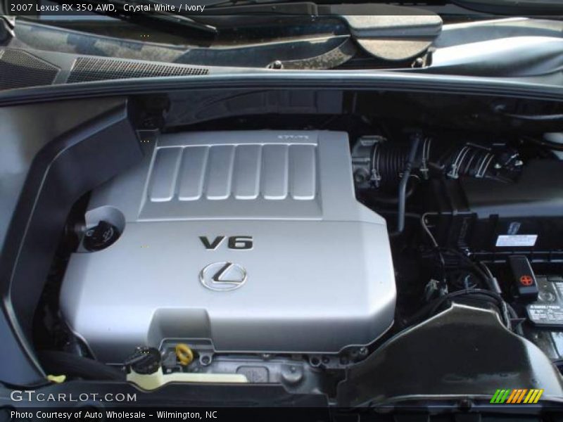 Crystal White / Ivory 2007 Lexus RX 350 AWD