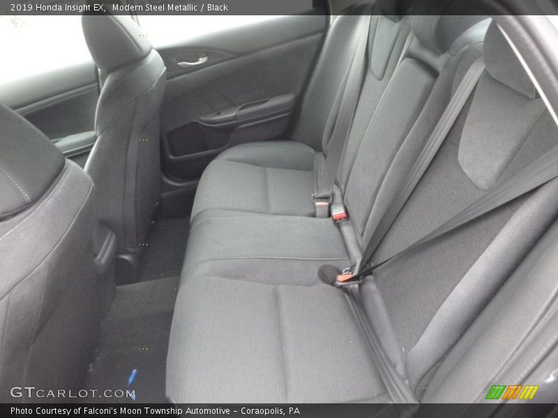 Modern Steel Metallic / Black 2019 Honda Insight EX