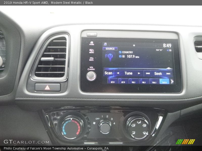 Controls of 2019 HR-V Sport AWD