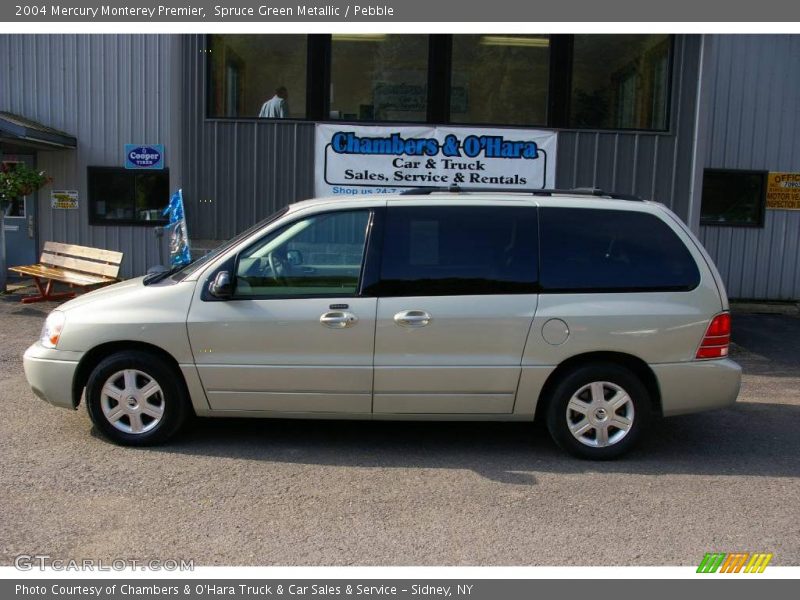 Spruce Green Metallic / Pebble 2004 Mercury Monterey Premier