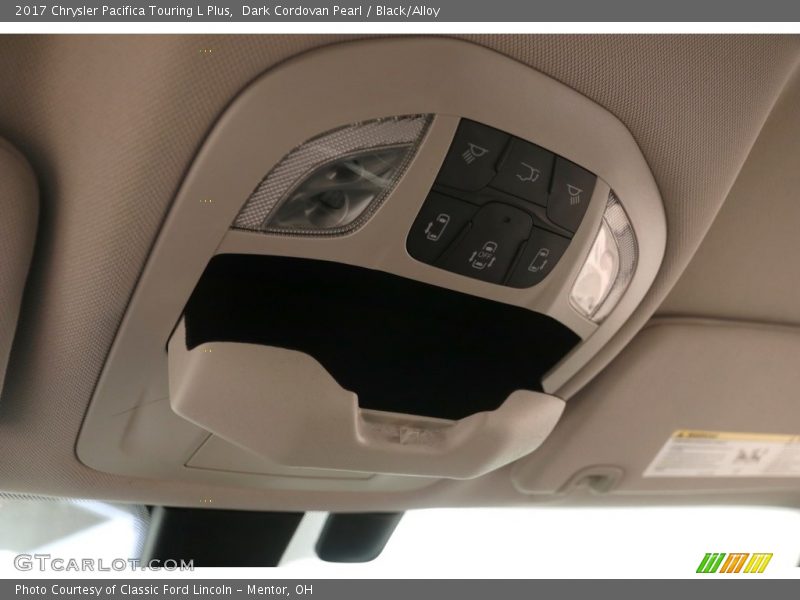 Dark Cordovan Pearl / Black/Alloy 2017 Chrysler Pacifica Touring L Plus