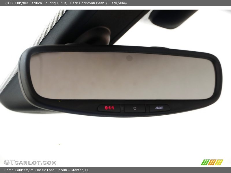 Dark Cordovan Pearl / Black/Alloy 2017 Chrysler Pacifica Touring L Plus