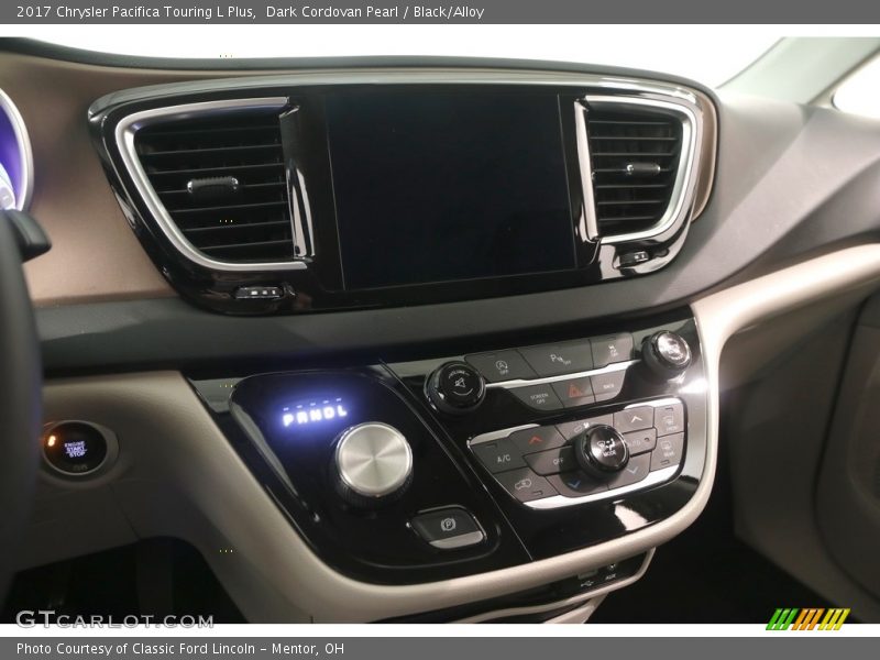 Dark Cordovan Pearl / Black/Alloy 2017 Chrysler Pacifica Touring L Plus