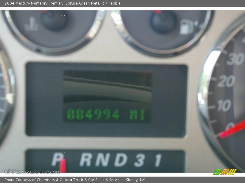 Spruce Green Metallic / Pebble 2004 Mercury Monterey Premier