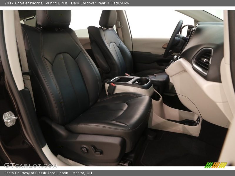Dark Cordovan Pearl / Black/Alloy 2017 Chrysler Pacifica Touring L Plus