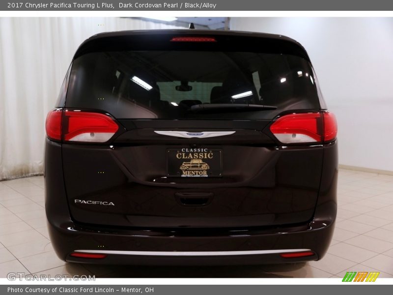 Dark Cordovan Pearl / Black/Alloy 2017 Chrysler Pacifica Touring L Plus