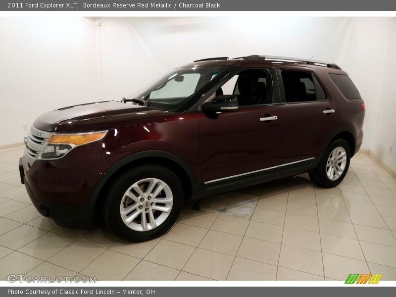 Bordeaux Reserve Red Metallic / Charcoal Black 2011 Ford Explorer XLT