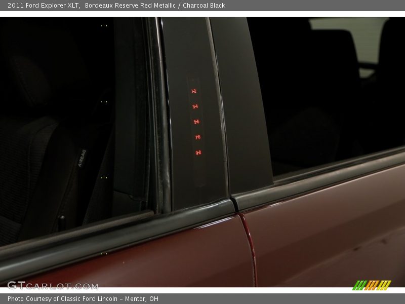 Bordeaux Reserve Red Metallic / Charcoal Black 2011 Ford Explorer XLT