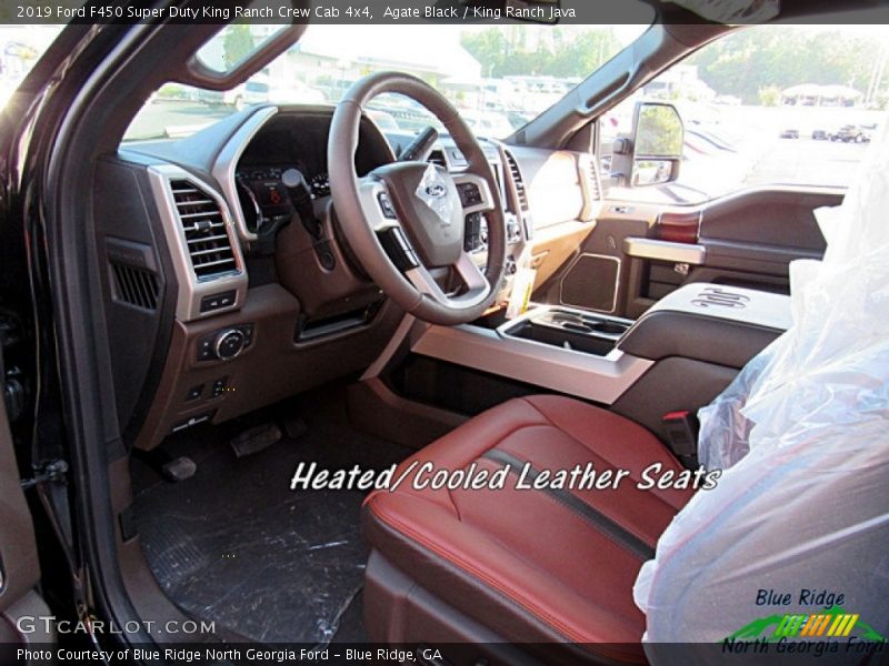 Agate Black / King Ranch Java 2019 Ford F450 Super Duty King Ranch Crew Cab 4x4